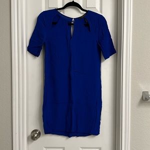 BCBGMAXAZRIA Blue Dress